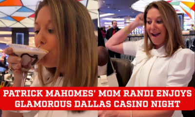 Patrick Mahomes' mom Randi enjoys glamorous night out in Dallas: Casino wins and chic fashion moments!