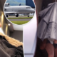 EXCLUSIVE: Taylor Swift steps off private jet, hidden by an umbrella at Edinburgh airport before being whisked away under police escort as excitement builds for first UK leg of sell-out Eras tour making fans buzzing with excitement for her first show there