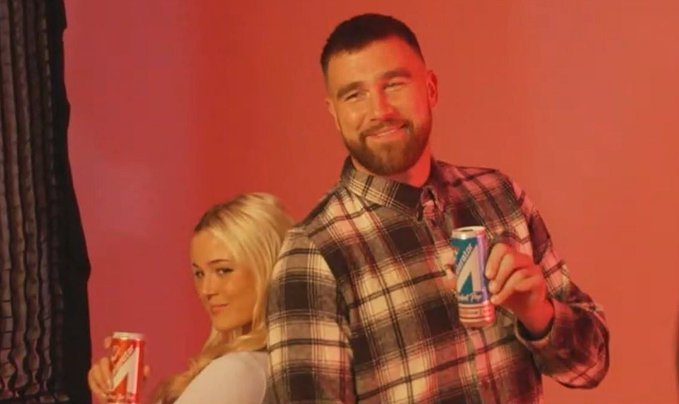 "Travis Kelce Sparks Excitement with Teaser of Upcoming Collaboration with Livvy Dunne [LOOK]"