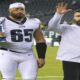 Jason Kelce remains an irreplaceable figure for the Eagles, with Lane Johnson acknowledging, "We miss him