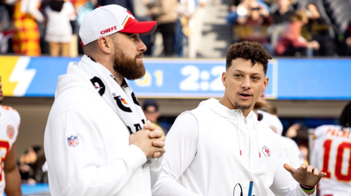 Travis Kelce's retirement claim regarding Patrick Mahomes certainly sounds intriguing!