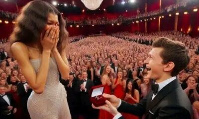 JUST IN:Zendaya Coleman accepts marriage proposal from Tom Holland, indescribable happiness.See more