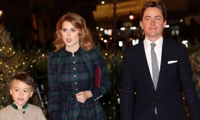 Breaking news: Princess Beatrice’s Stepson Christopher Woolfe Leave for America with Mum Dara Huang and she..See more